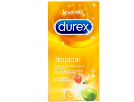 Preservativos DUREX Tropical (6 Unidades)