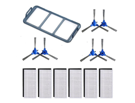 Para Eufy Robovac 11s 30c 15c 12 Aspiradora Borde Cepillo Filtro Hepa