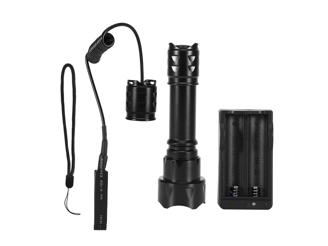 2026-linterna Led T62 Xml Al Aire Libre Con Lente Convexa Y Enfoque Variable Para Ciclismo Camping Emergencia Negro