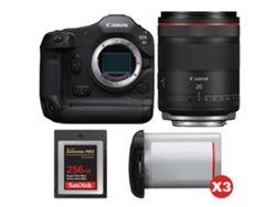 Canon Eos R1 + Rf 20mm F/1.4 L Vcm + 1 Sandisk 256gb Extreme Pro Cfexpress Type B + 3 Canon Lp-e19 + Ebook “20 Consejos Para Fotos Que Impactan”