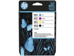 PACK TINTEIROS HP 950/951 PRETO E CORES