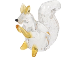 Figura De Ardilla De Cristal, Mini Figuras De Ardillas Para Jardín, Bola