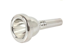 Boquilla Pequeña De Plata Para Trombón, Modelo 12c, Fabricada En Cobre De Alta Calidad.