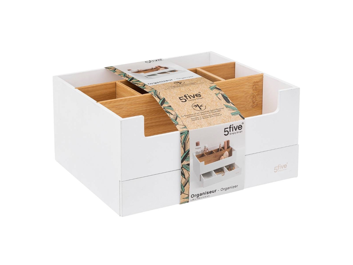 5five - naturéo 1 cajón organizador blanco 5 FIVE SIMPLY SMART