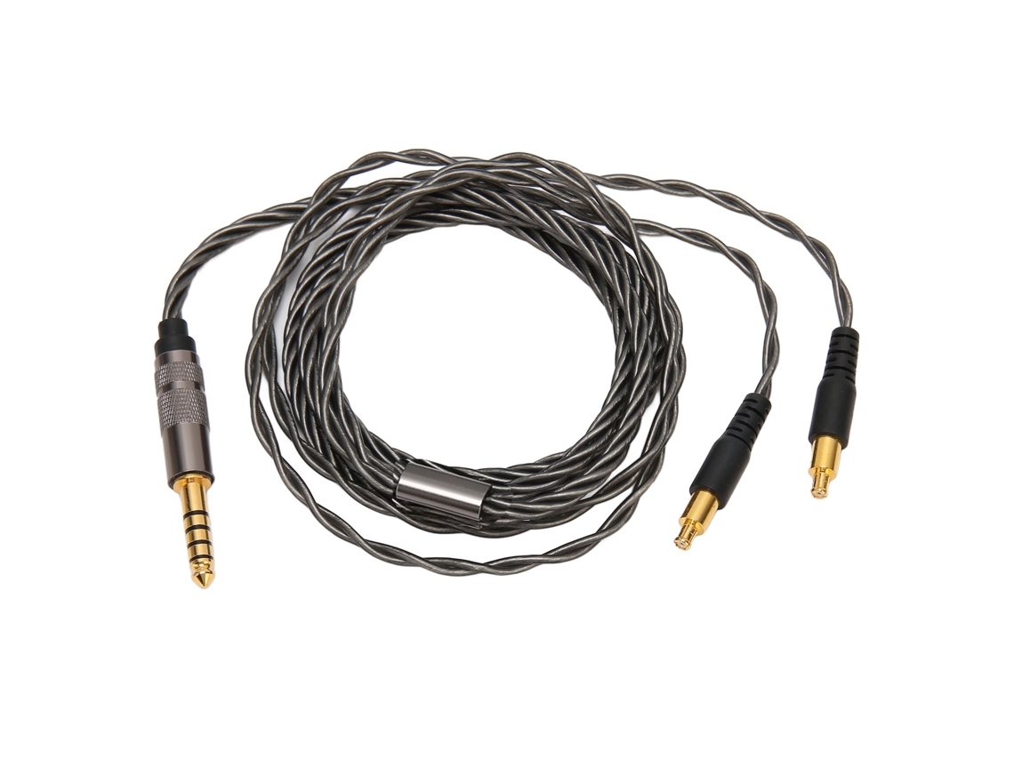 Cable De Actualización Para Auriculares Con Conector De 4,4 Mm Para Ath Msr7b Sr9 Es750 Es770h Esw950 Esw990h Adx5000