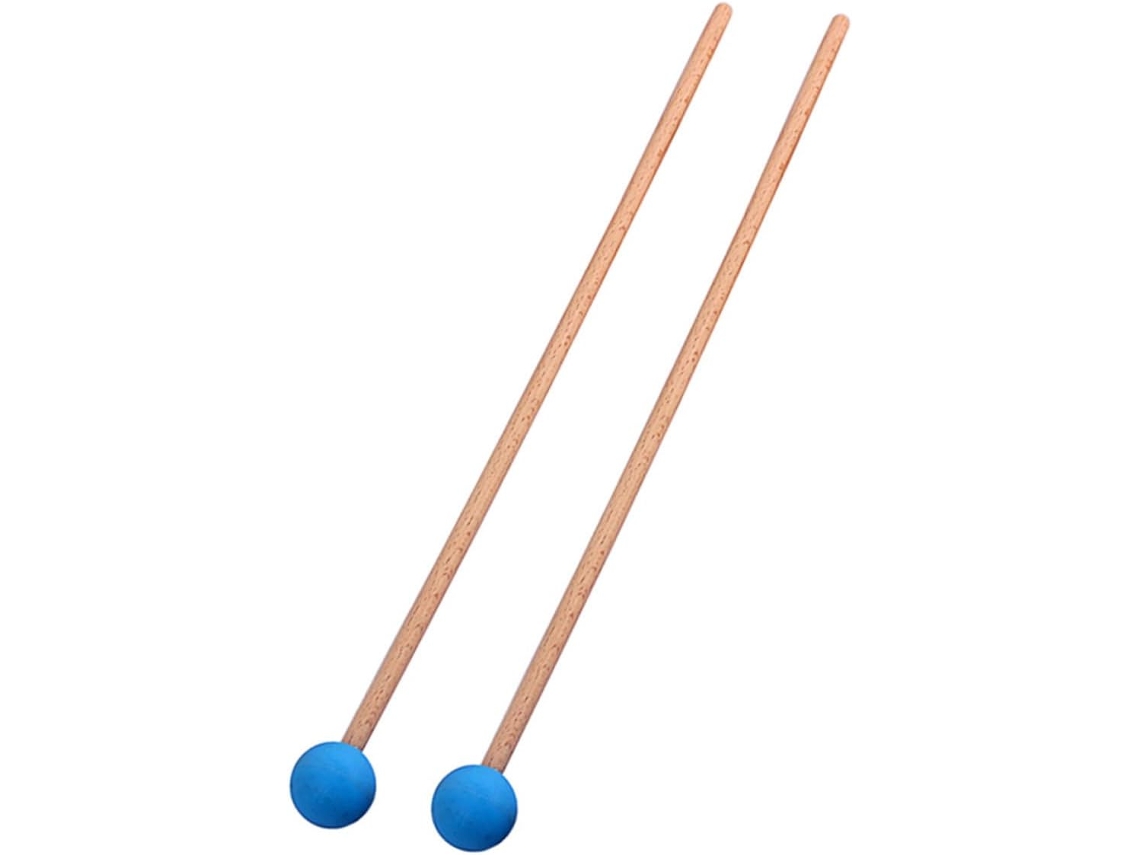 Mazos De Percusión De Madera Con Cabezas De Goma, Baquetas Para Glockenspiel Aptas Para Diversos Instrumentos.