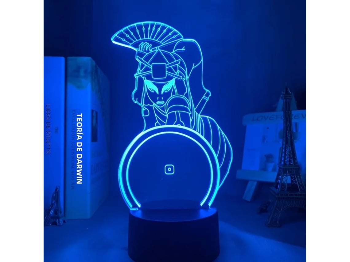 Luz LED 3D Anime Avatar: The Last Airbender MDUG (Estilo 9)