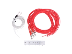 Juego de 5 hotends para impresora 3D MK7/Mk8, bloque calefactor de aluminio, termistor de 100 k, 24 V, 40 W