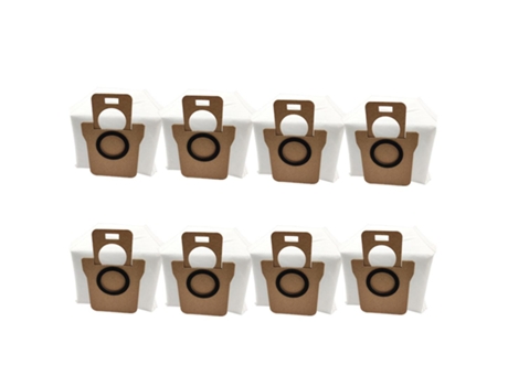8pc saco de pó para xiaomi mijia b101cn dreame s10 s10pro robô limpador