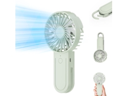 Mini Ventilador Portátil, Gancho Telescópico Del Ventilador Usb, Ventilador Pequeño De 3 Velocidades, Verde Interior Al Aire Libre