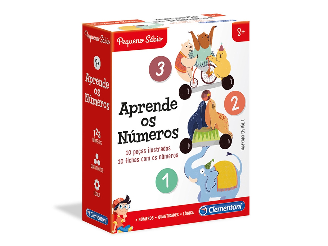 Juego de Mesa CLEMENTONI Aprende Os Números
