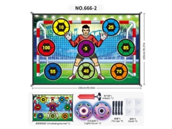 Set de entrenamiento de fútbol Eifson con zonas de puntuación y 2 balones luminiscentes de colores (02)