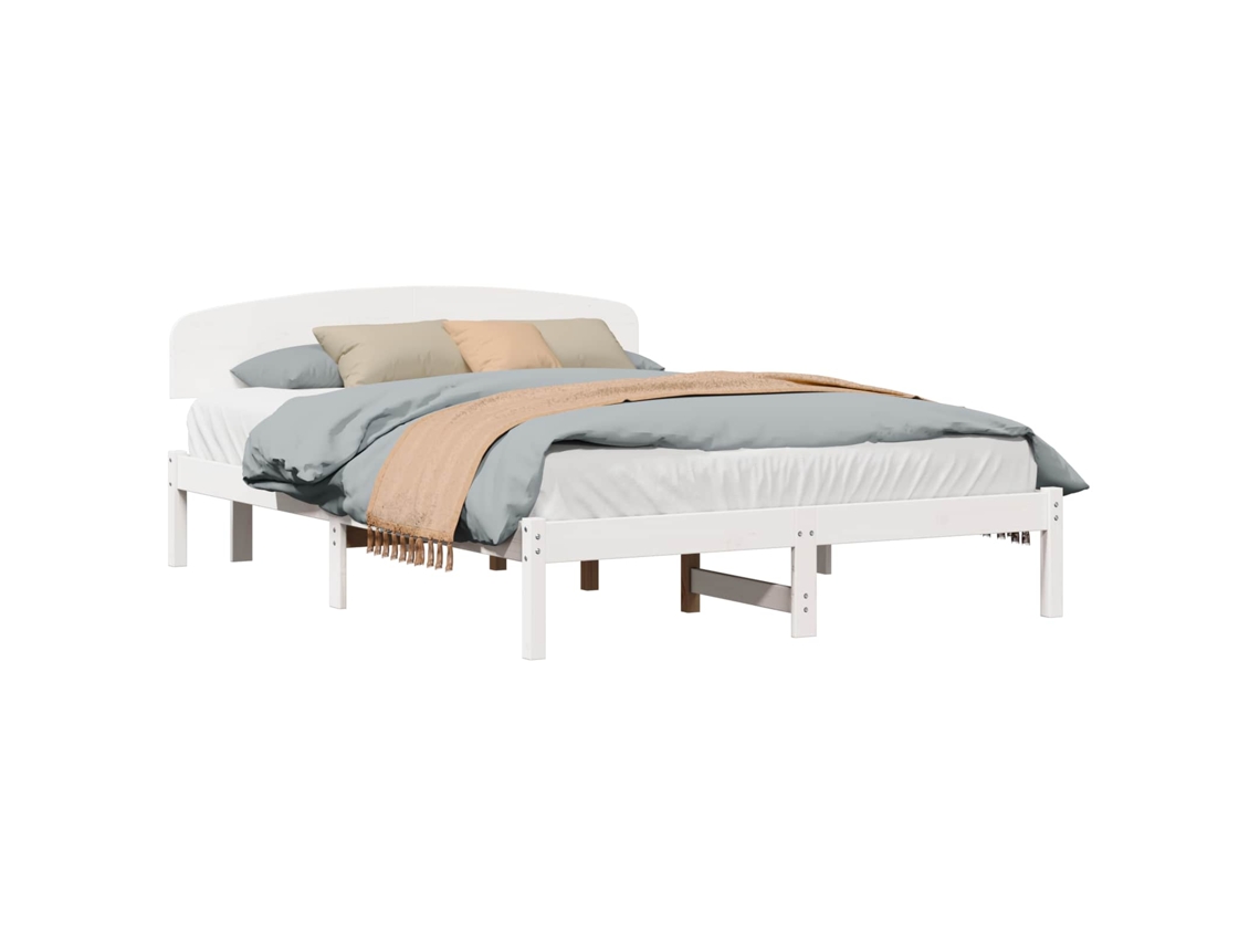 Maison Exclusive - Estructura De Cama 160 X 200 Cm Madera De Pino Macizo