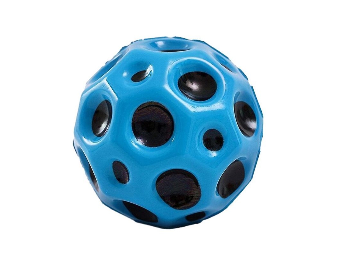 Pelota De Goma Espacial De Alto Rebote, Juguete Sensorial Para Entrenamiento Deportivo, Uso En Interiores Y Exteriores, Fácil De Agarrar.