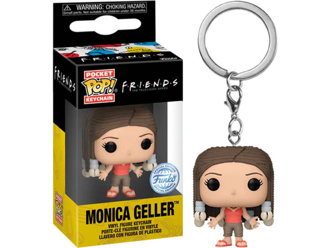 POP KEYCHAIN: FRIENDS- MONICA W/ BRAIDS