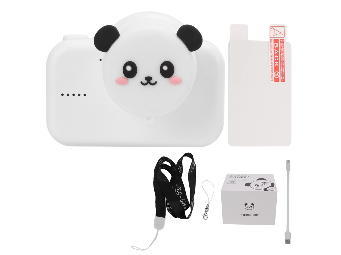 Cámara Para Niños 20mp Pantalla Ips 2.0 Pulgadas 32g Cámara Digital Panda Multilingüe Regalo De Cumpleaños Para Niños Y Niñas