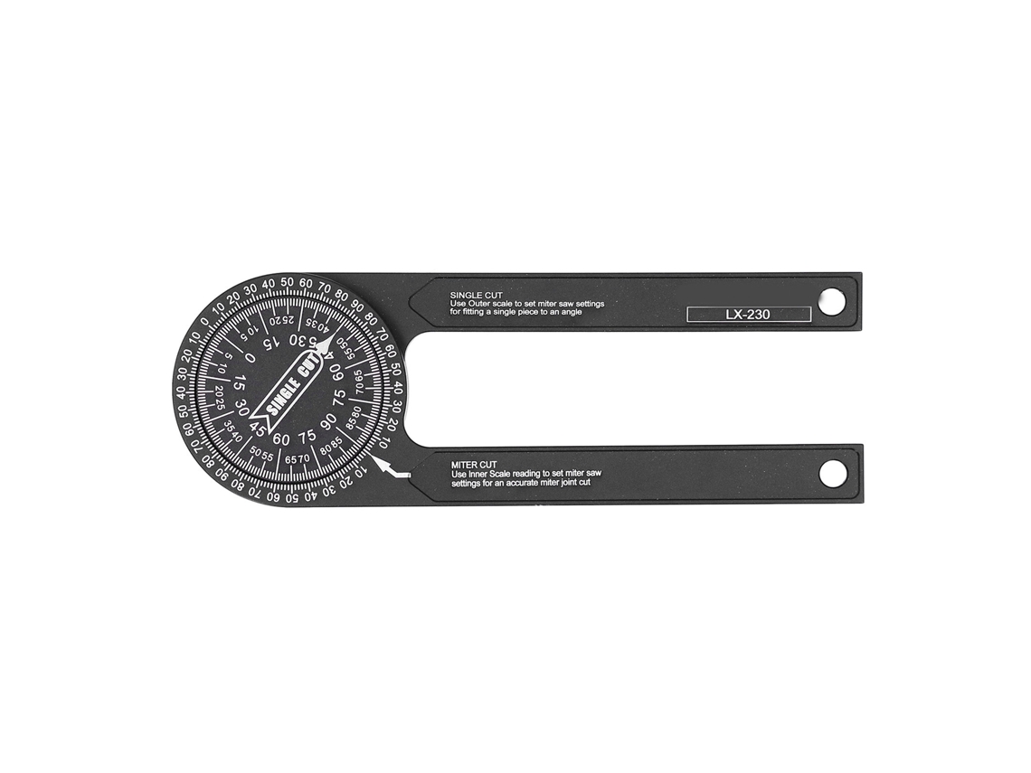 Protector Para Sierra Ingletadora, Aleación De Aluminio, Resistente A La Corrosión, Calibre De 360 Grados Para Carpinteros.