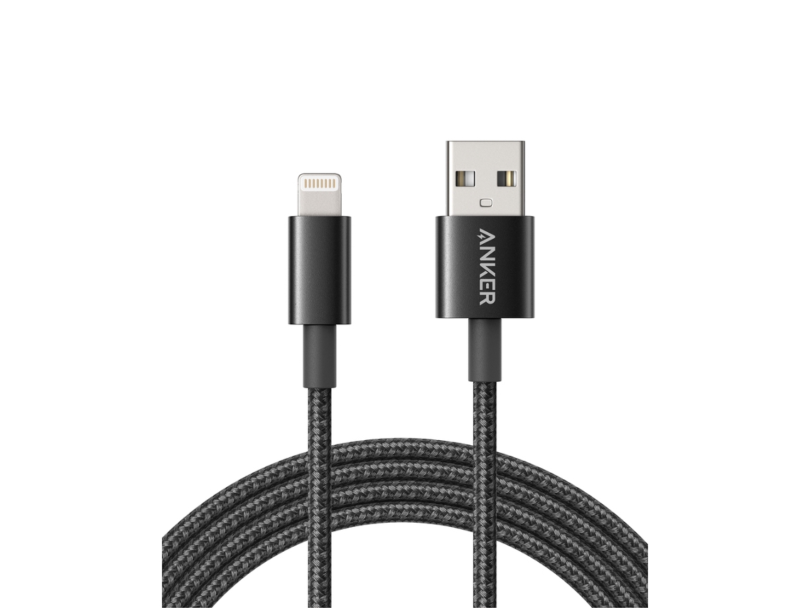 Cable Ak Lightning ANKER Negro