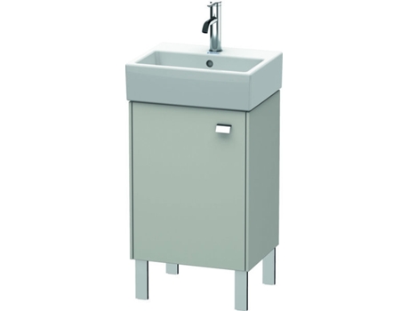 Mueble DURAVIT Brioso bajo mesada 43.4.0 x 33.9 cm 1 puerta con bisagra a la izquierda 1 balda de cristal para lavabo Vero Air 072445