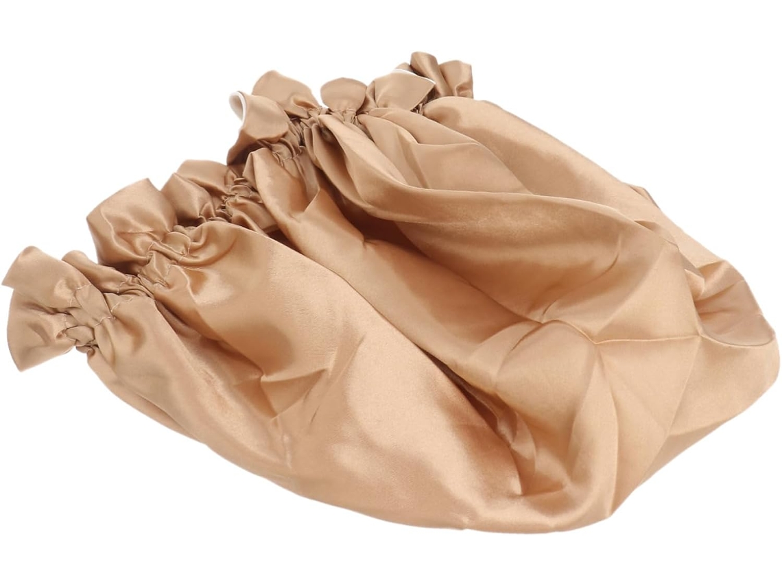 Gorro De Satén De Doble Capa De 3 Piezas Para Mujer, Gorro De Noche Ancho Y Cómodo Para Protección.