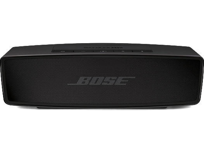 Parche Asimilar recoger Altavoz Bluetooth BOSE Soundlink Mini II Special Edition Triple Black (Negro - Autonomía: hasta 10 h - Alcance: hasta 9 m) Parche Asimilar recoger Altavoz Bluetooth BOSE Soundlink Mini II Special Edition Triple Black (Negro - Autonomía: hasta 10 h - Alcance: hasta 9 m)