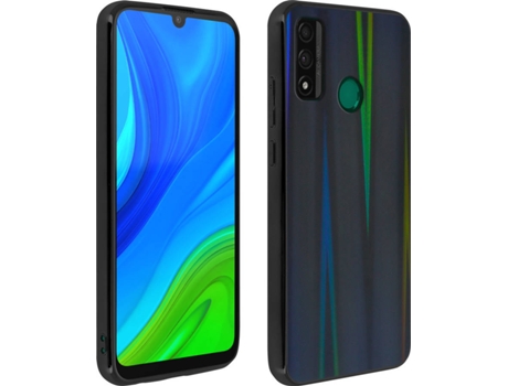 Carcasa Huawei P smart 2020 AVIZAR Arcoíris Negro