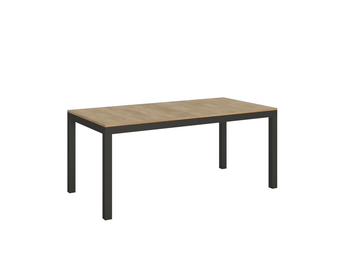 Mesa de Comedor ITAMOBY Everyday Evolution (90x180/440 - Paneles de Melamina - Roble Natural)