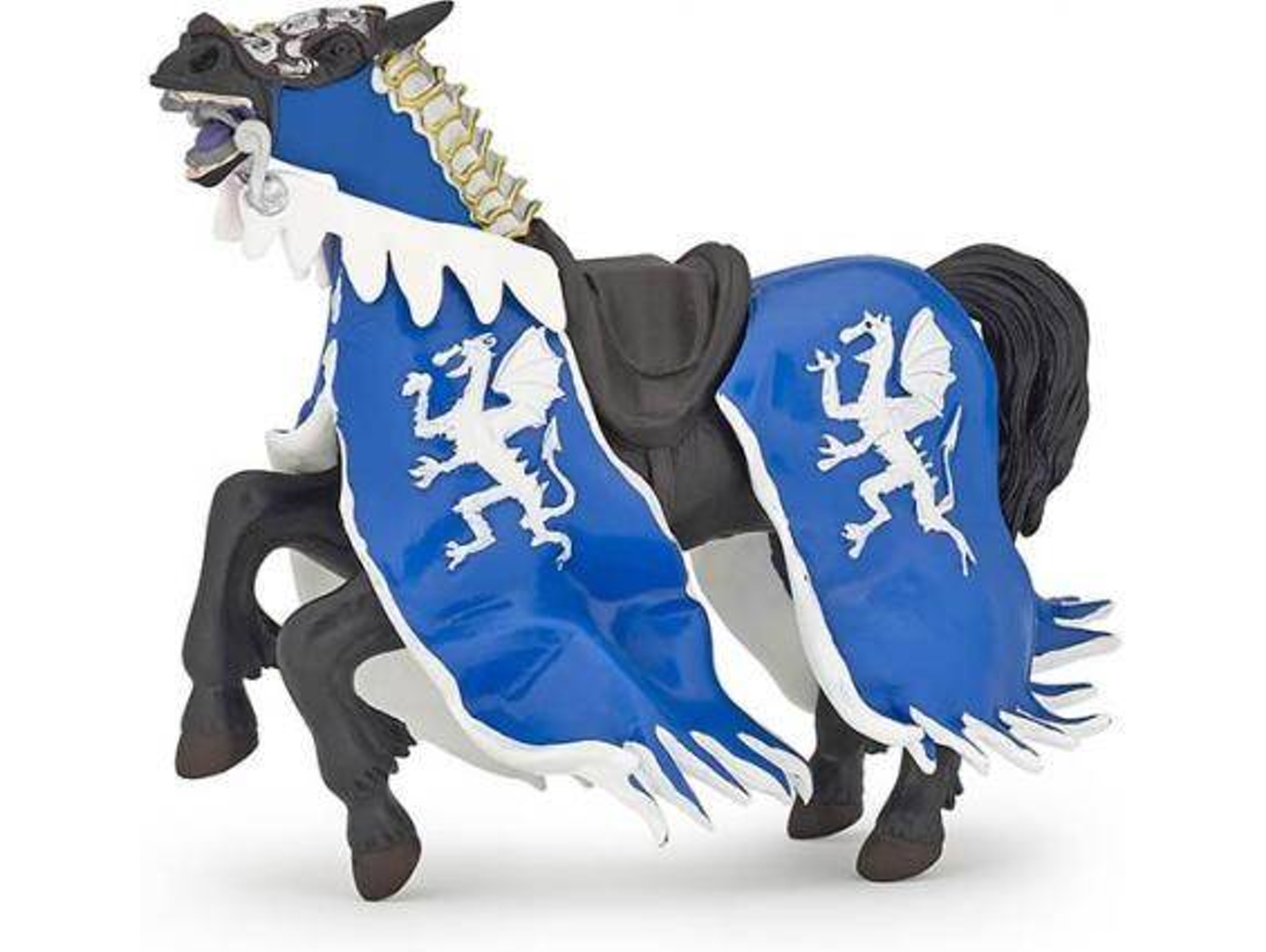Figura PAPO Caballo del Rey Dragón Azul