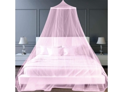 2026-mosquitera Universal Para Cama Doble Y Individual De Tela Tulle, Plegable Y Ligera Para Viajes Y Exterior (rosa)