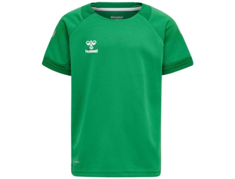 Camiseta de Hombre para Fútbol HUMMEL Lead Poly Verde (164 cm)