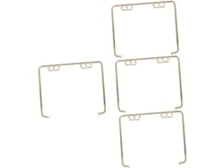 Juego De 4 Soportes De Hierro Para Calendarios, Ideales Para Decorar Mesas Y Oficinas.