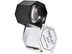 Lupa Con Ocular De Cristal Plegable De 10x/15x/20x/30x Para Joyería Y Sellos.