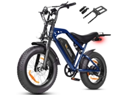 Moto Eléctrica | Eskute V202 | 250w 48v20.8ah 20x4 Frenos Mecánicos Accesorios - Azul
