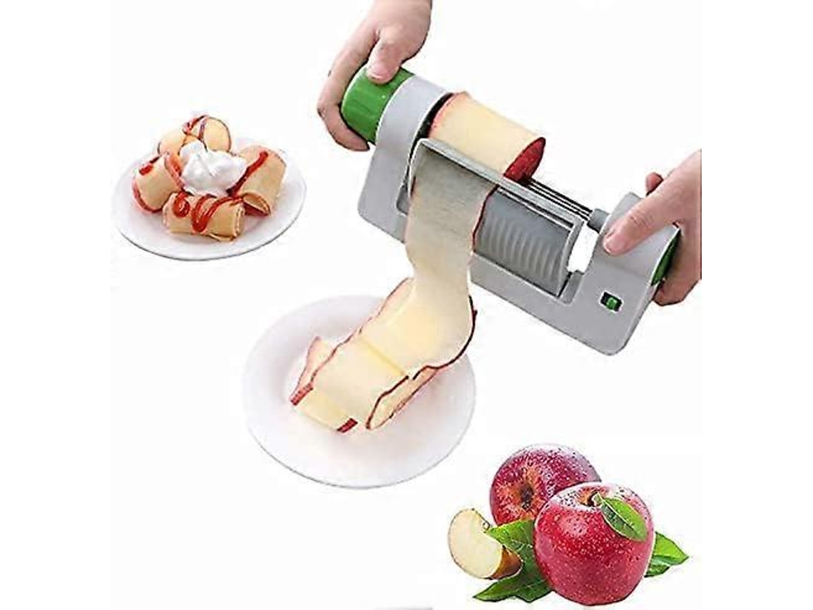 Cortador multifuncional de frutas y verduras para la cocina, cortador de verduras en espiral de 22,5 x 10,5 x 5,5 cm