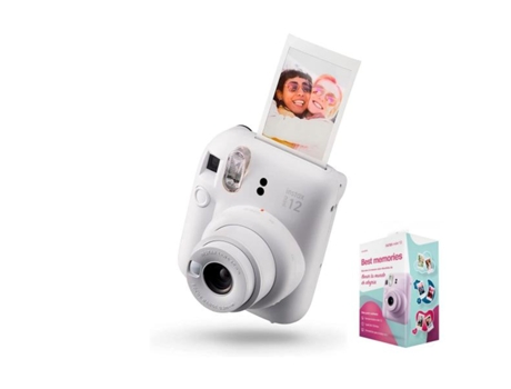 Cámara Instax FUJIFILM Mini 12 Blanco Arcilla