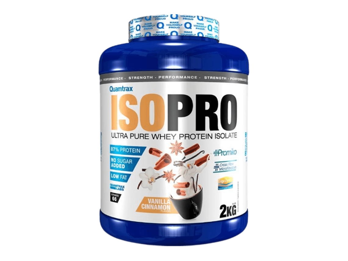 Isopro Cfm - 2kg Vainilla Con Canela Quamtrax