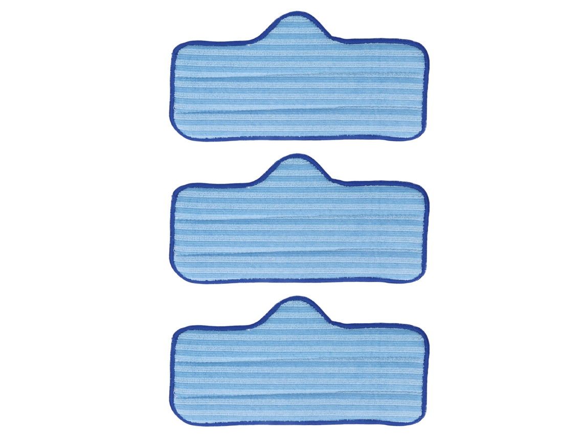 3 recambios de paños de microfibra para fregona para limpieza