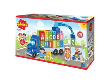 Playset ECOIFFIER Abrick Camión con Grúa