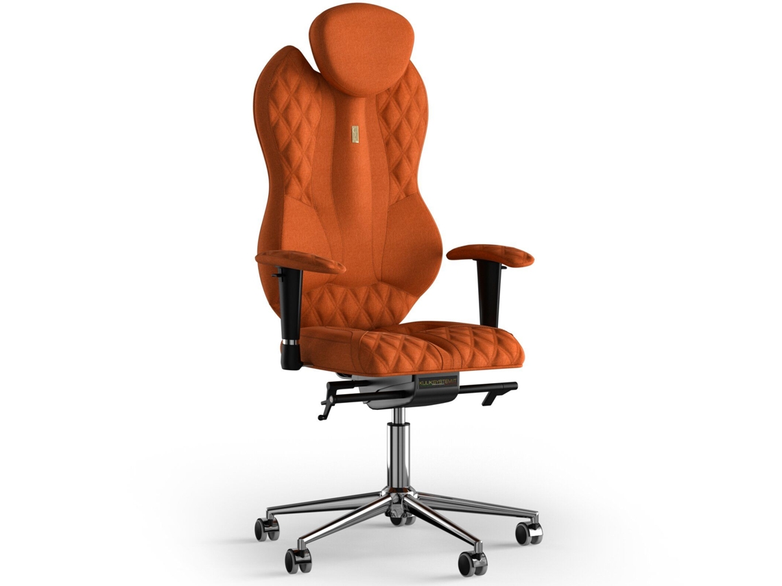 Silla de Oficina KULIK Grande Tejido de Costura (Azur - Laranja -130x50x50cm)