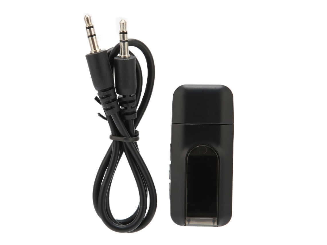 Adaptador Bluetooth 2 En 1 Usb Transmisor Y Receptor Bluetooth Inalámbrico Con Pantalla Led Para Sistemas De Audio De