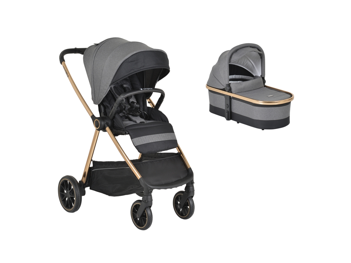 Cochecito Hydra 2 en 1 Gris Cangaroo Cangaroo