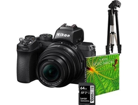 Kit Cámara Mirrorless NIKON Z50 + 16-50 VR (21.5 MP - Sensor: APS-C - ISO: 100 a 51 200)