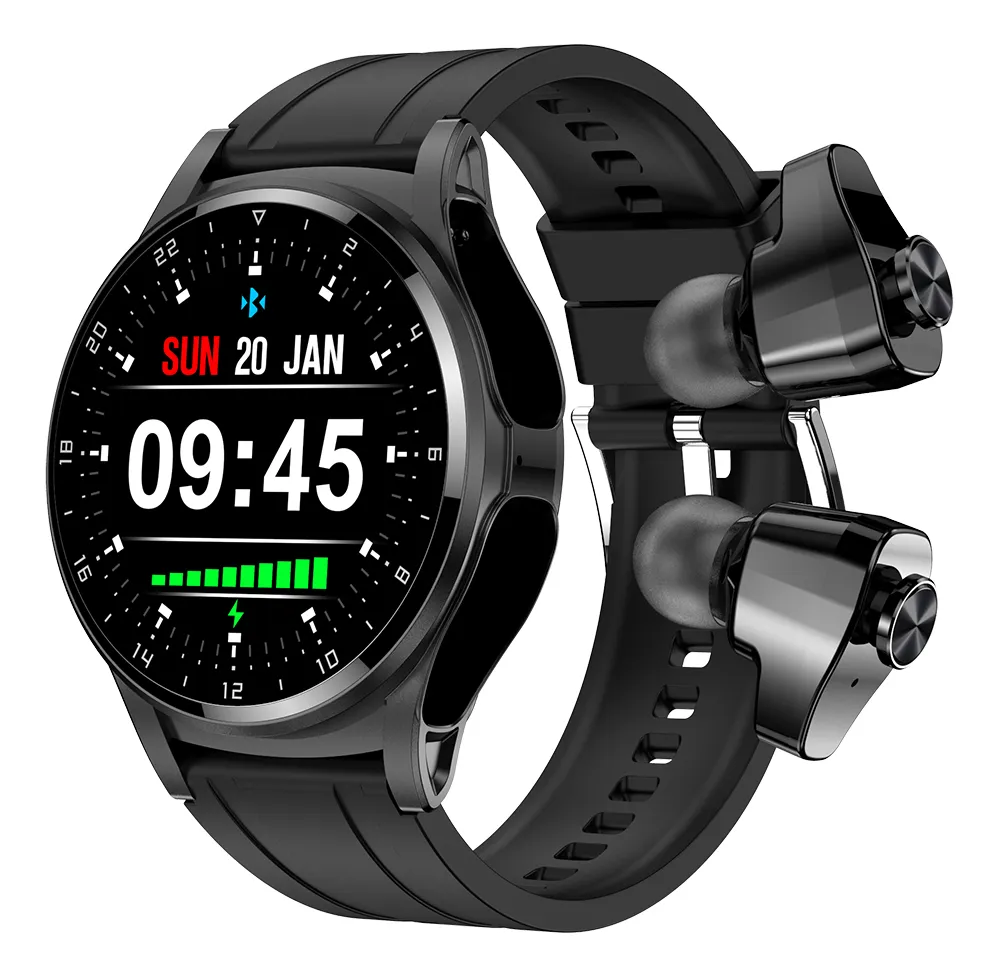 Kit Reloj Inteligente Smartwatch Gt66 Auriculares Sfio 50 Nfe Vayotoy