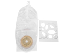 KOFIHETY Bolsa Descartable para Estomía Urinaria y de Colon, Bolsas de Drenaje con Tarjeta Medidora