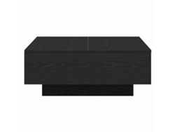 Mesa de centro de roble negro 80 x 80 x 31 cm MAISON EXCLUSIVE