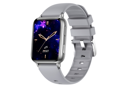 Smartwatch, pantalla HD de 1,81 pulgadas, llamada Bluetooth, resistente al agua IP67, plateado CHRONUS