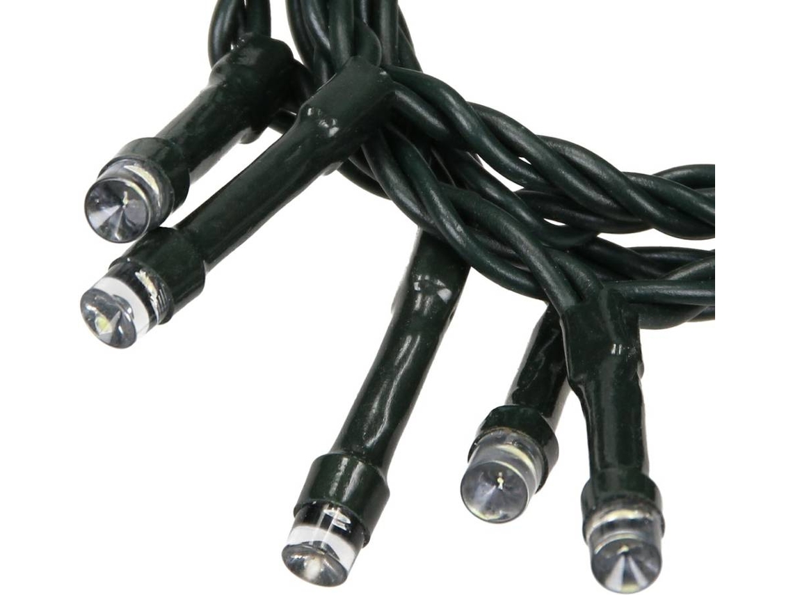 Luces de Navidad ECD Corriente de Luz 120 LEDs (2W - PVC)