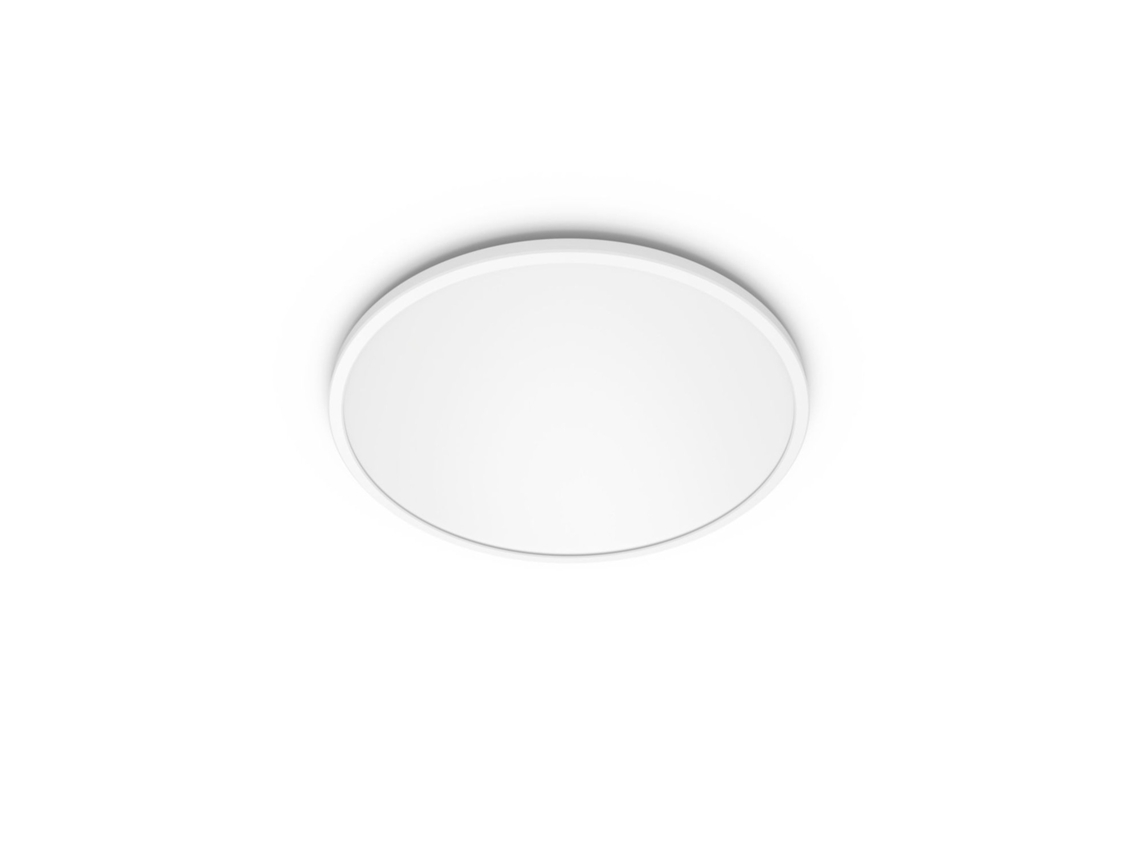 Plafón LED Regulable 15W Philips Superslim Blanco Cálido 2700K LEDKIA
