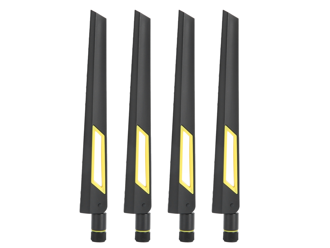 Antena De Roteador 4pcs 10db Dual Band 2.4g/5g Sma Para Rtax88u Ax6000 Placa De Rede