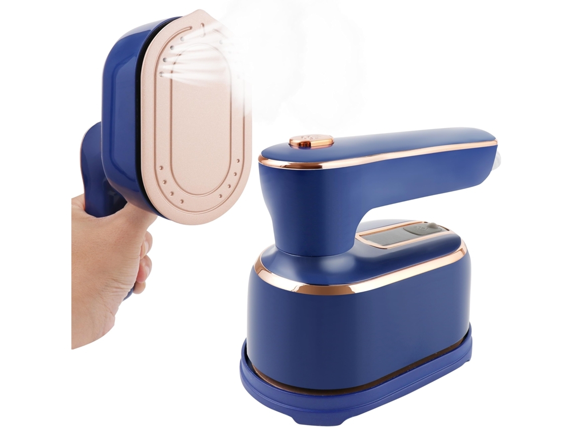 Vaporizador de ropa portátil de 1000 W que admite planchado en húmedo y seco. Calentamiento rápido en 15 segundos. Mini plancha Gusshious.
